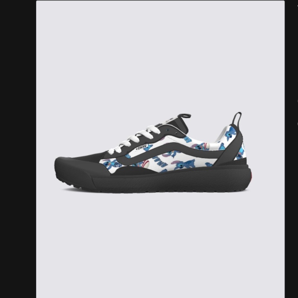 Stitch Vans Disney 100 Black and White W6.5